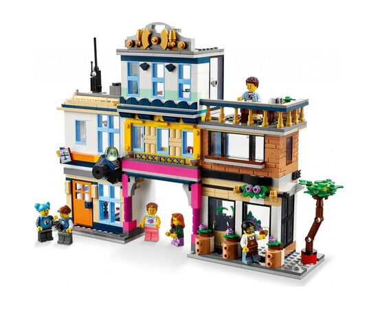 Конструктор LEGO Creator Центральная улица 1459 деталей (31141), изображение 4 Конструктор LEGO Creator Центральная улица 1459 деталей (31141), изображение 4