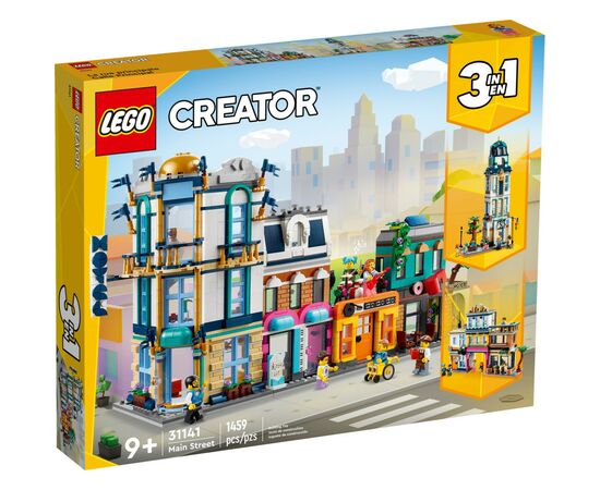 Конструктор LEGO Creator Центральная улица 1459 деталей (31141)