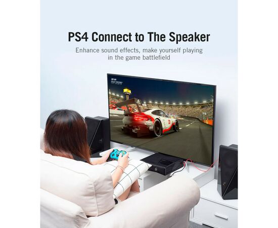 Звуковая плата Vention Audio USB 2х3,5mm jack Metal (VAB-S17-B), изображение 10 Звуковая плата Vention Audio USB 2х3,5mm jack Metal (VAB-S17-B), изображение 10