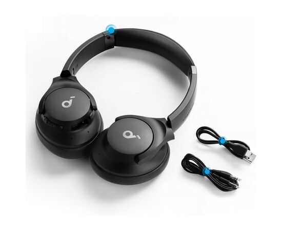 Наушники Anker SoundСore Q20i Black (A3004G11), изображение 7 Наушники Anker SoundСore Q20i Black (A3004G11), изображение 7