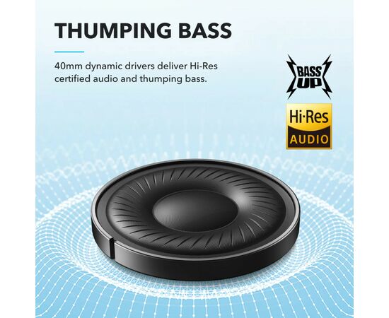 Наушники Anker SoundСore Q20i Black (A3004G11), изображение 8 Наушники Anker SoundСore Q20i Black (A3004G11), изображение 8