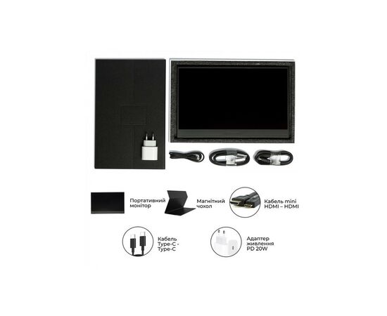 Монітор AirOn AirScreen14 (6126755803250), зображення 11 Монітор AirOn AirScreen14 (6126755803250), зображення 11