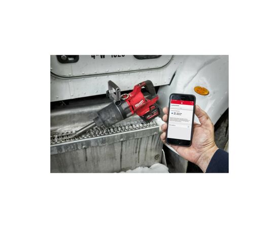 Гайковерт Milwaukee високомоментний 1'' (2711 Нм)' з D-подібною рукояткою, 1x12Ah (4933471756), изображение 6 Гайковерт Milwaukee високомоментний 1'' (2711 Нм)' з D-подібною рукояткою, 1x12Ah (4933471756), изображение 6