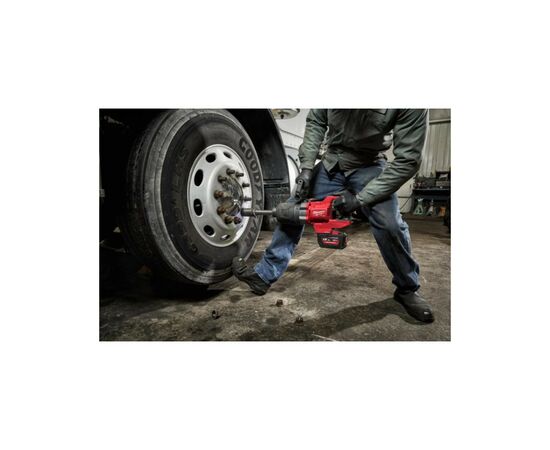 Гайковерт Milwaukee високомоментний 1'' (2711 Нм)' з D-подібною рукояткою, 1x12Ah (4933471756), изображение 8 Гайковерт Milwaukee високомоментний 1'' (2711 Нм)' з D-подібною рукояткою, 1x12Ah (4933471756), изображение 8