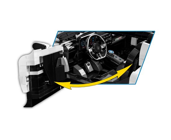 Конструктор Cobi Мазерати MC20 1:12, 2269 деталей (COBI-24335), изображение 6