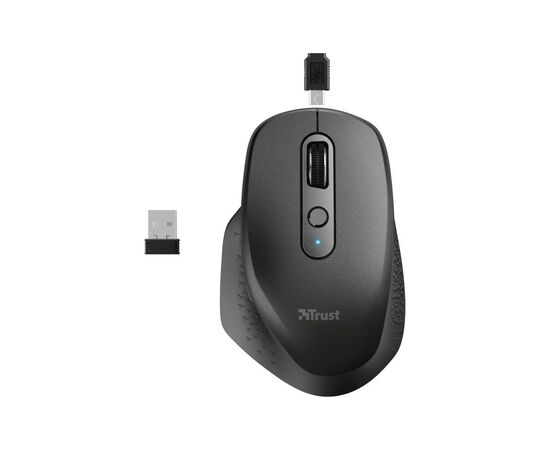 Мышка Trust Ozaa Rechargeable Black (23812), изображение 7 Мышка Trust Ozaa Rechargeable Black (23812), изображение 7