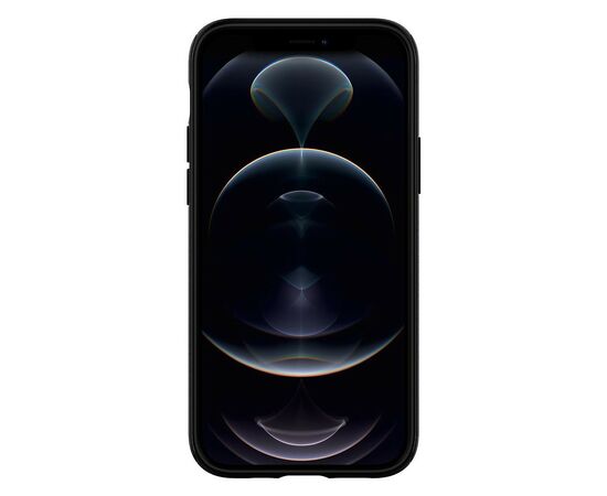 Чехол для моб. телефона Spigen Apple iPhone 12 / 12 Pro Mag Armor, Black (ACS01865), изображение 2 Чехол для моб. телефона Spigen Apple iPhone 12 / 12 Pro Mag Armor, Black (ACS01865), изображение 2