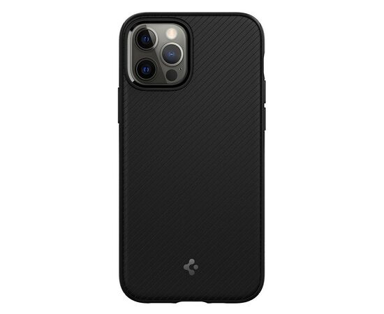 Чехол для моб. телефона Spigen Apple iPhone 12 / 12 Pro Mag Armor, Black (ACS01865)