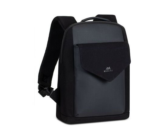 Рюкзак для ноутбука RivaCase 13.3" 8521 Cardiff, Black (8521Black), изображение 4 Рюкзак для ноутбука RivaCase 13.3" 8521 Cardiff, Black (8521Black), изображение 4