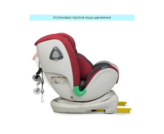 Автокресло El Camino ME 1081 I-Trust 360 IsoFix 0-36 кг red (ME 1081 red), изображение 12 Автокресло El Camino ME 1081 I-Trust 360 IsoFix 0-36 кг red (ME 1081 red), изображение 12