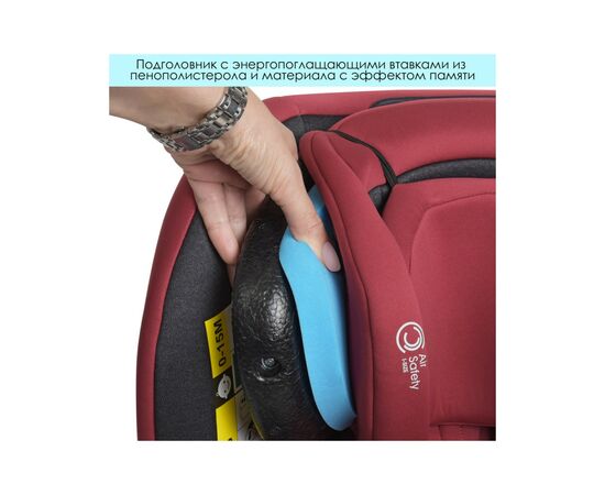 Автокресло El Camino ME 1081 I-Trust 360 IsoFix 0-36 кг red (ME 1081 red), изображение 9 Автокресло El Camino ME 1081 I-Trust 360 IsoFix 0-36 кг red (ME 1081 red), изображение 9