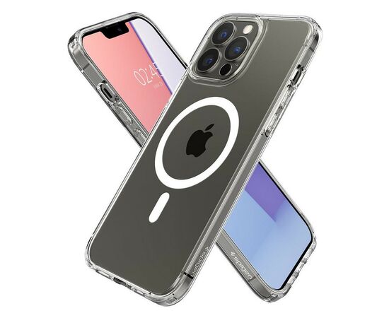Чехол для мобильного телефона Spigen Apple Iphone 13 Pro Ultra Hybrid Mag Safe, White (ACS03267), изображение 11