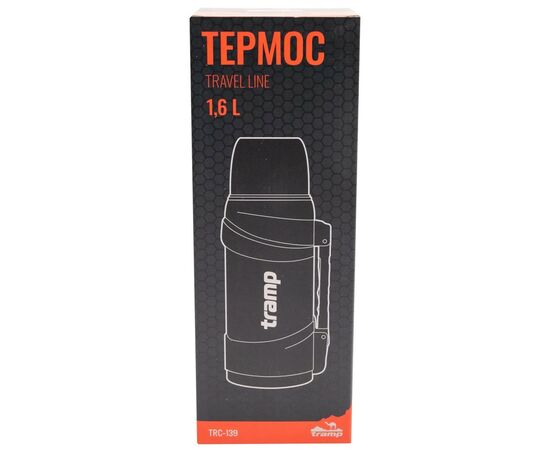 Термос Tramp Travel Line 1,6 л Black (UTRC-139-black), изображение 12 Термос Tramp Travel Line 1,6 л Black (UTRC-139-black), изображение 12