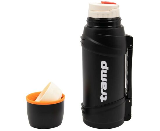 Термос Tramp Travel Line 1,6 л Black (UTRC-139-black), изображение 2 Термос Tramp Travel Line 1,6 л Black (UTRC-139-black), изображение 2