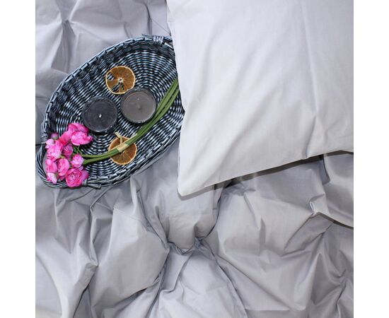 Постільна білизна MirSon Ranforce Elite 16-5703 Light Gray 2х160х220 (2200004730813), зображення 4 Постільна білизна MirSon Ranforce Elite 16-5703 Light Gray 2х160х220 (2200004730813), зображення 4