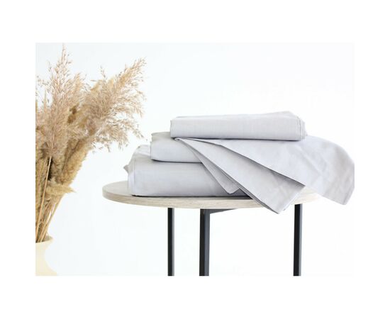 Постільна білизна MirSon Ranforce Elite 16-5703 Light Gray 2х160х220 (2200004730813), зображення 6 Постільна білизна MirSon Ranforce Elite 16-5703 Light Gray 2х160х220 (2200004730813), зображення 6