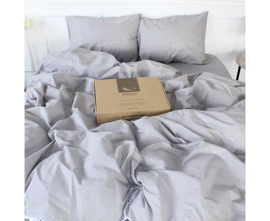 Постільна білизна MirSon Ranforce Elite 16-5703 Light Gray 2х160х220 (2200004730813)