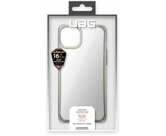 Чехол для моб. телефона Uag Apple iPhone 14 Plus Plyo, Ash (114085113131), изображение 12 Чехол для моб. телефона Uag Apple iPhone 14 Plus Plyo, Ash (114085113131), изображение 12