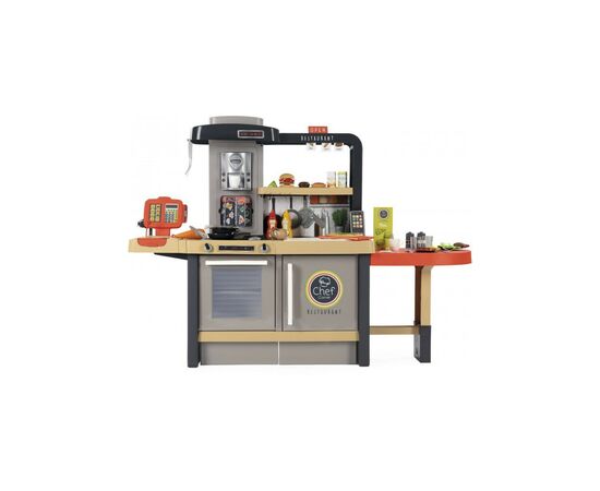 Игровой набор Smoby Интерактивный ресторан-кухня У Шефа (312307), изображение 2 Игровой набор Smoby Интерактивный ресторан-кухня У Шефа (312307), изображение 2