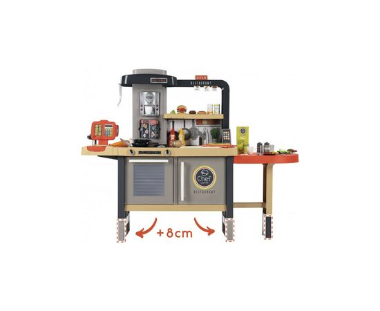 Игровой набор Smoby Интерактивный ресторан-кухня У Шефа (312307), изображение 7 Игровой набор Smoby Интерактивный ресторан-кухня У Шефа (312307), изображение 7