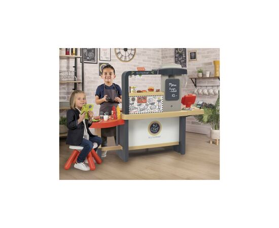 Игровой набор Smoby Интерактивный ресторан-кухня У Шефа (312307), изображение 8 Игровой набор Smoby Интерактивный ресторан-кухня У Шефа (312307), изображение 8