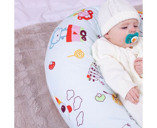 Подушка MirSon для беременных и кормления №8322 Print Line 17-0513 Toys Бязь 30х170х20 см (2200006200475), изображение 9 Подушка MirSon для беременных и кормления №8322 Print Line 17-0513 Toys Бязь 30х170х20 см (2200006200475), изображение 9