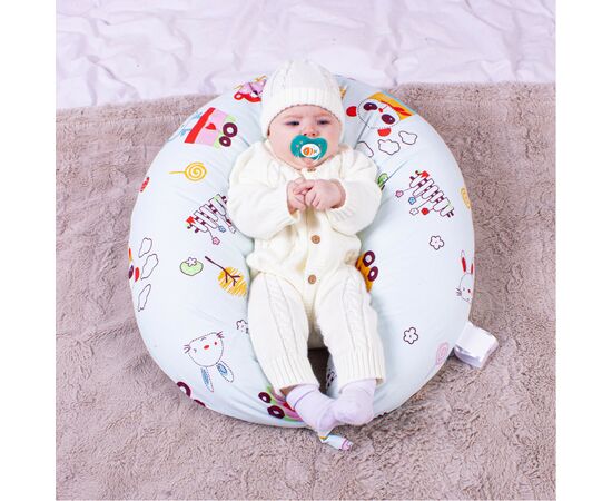 Подушка MirSon для беременных и кормления №8322 Print Line 17-0513 Toys Бязь 30х170х20 см (2200006200475)