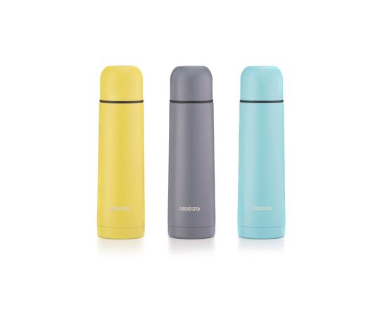 Термос Ardesto Bright City 500 мл Grey (AR2650GR), изображение 11 Термос Ardesto Bright City 500 мл Grey (AR2650GR), изображение 11