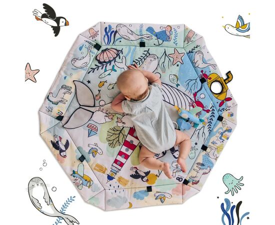 Детский коврик Kinderkraft Smartplay Sea (5902533921393), изображение 3