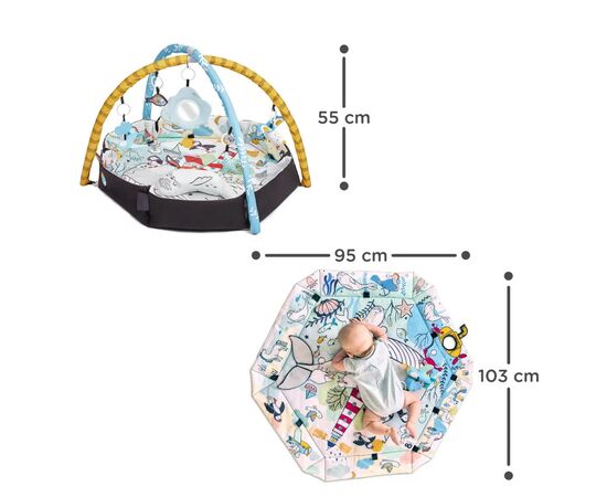 Детский коврик Kinderkraft Smartplay Sea (5902533921393), изображение 4