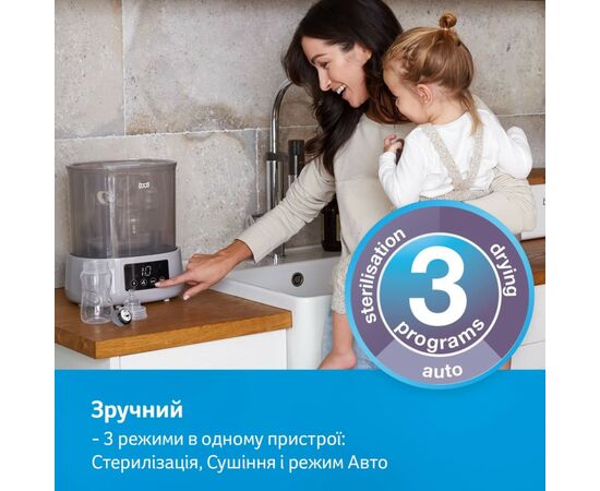 Стерилізатор Lovi електричний паровий зі сушаркою (12/209), зображення 8
