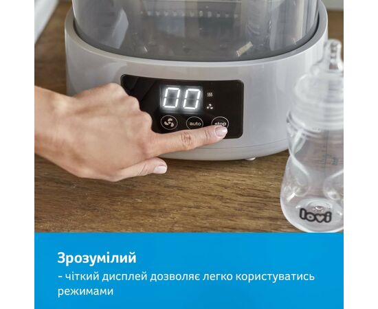 Стерилізатор Lovi електричний паровий зі сушаркою (12/209), зображення 9
