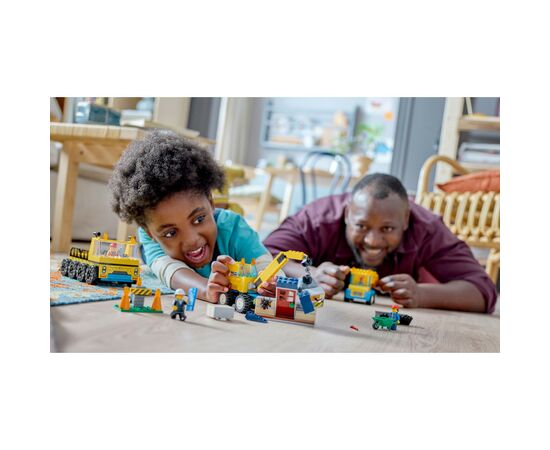 Конструктор LEGO City Строительный грузовик и шаровидный кран-таран 235 деталей (60391), изображение 11 Конструктор LEGO City Строительный грузовик и шаровидный кран-таран 235 деталей (60391), изображение 11