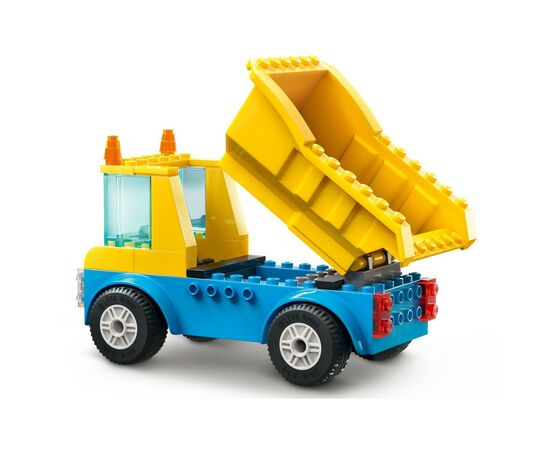 Конструктор LEGO City Строительный грузовик и шаровидный кран-таран 235 деталей (60391), изображение 5 Конструктор LEGO City Строительный грузовик и шаровидный кран-таран 235 деталей (60391), изображение 5
