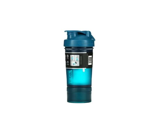 Шейкер спортивный BlenderBottle ProStak 22oz/650 мл з 2-ма контейнерами Синій (PS 22oz Navy), изображение 5 Шейкер спортивный BlenderBottle ProStak 22oz/650 мл з 2-ма контейнерами Синій (PS 22oz Navy), изображение 5
