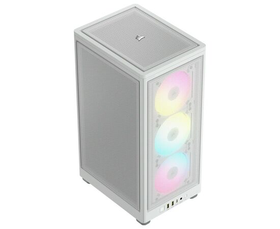 Корпус Corsair iCUE 2000D RGB AIRFLOW White (CC-9011247-WW), изображение 2 Корпус Corsair iCUE 2000D RGB AIRFLOW White (CC-9011247-WW), изображение 2
