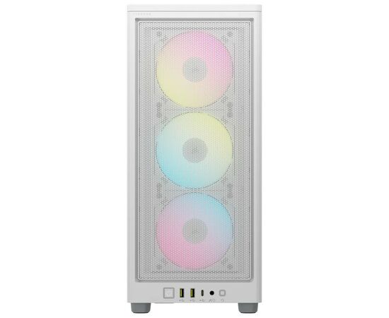 Корпус Corsair iCUE 2000D RGB AIRFLOW White (CC-9011247-WW), изображение 4 Корпус Corsair iCUE 2000D RGB AIRFLOW White (CC-9011247-WW), изображение 4