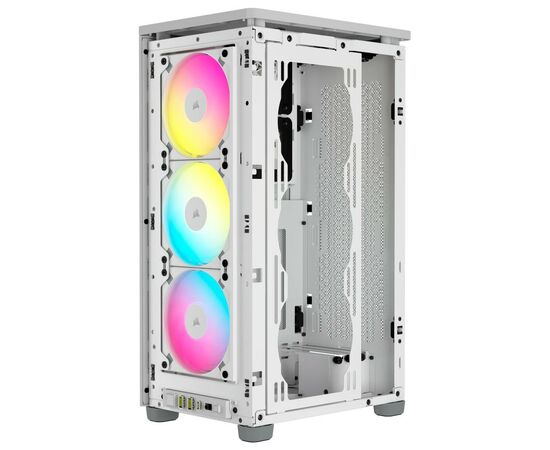 Корпус Corsair iCUE 2000D RGB AIRFLOW White (CC-9011247-WW), изображение 7 Корпус Corsair iCUE 2000D RGB AIRFLOW White (CC-9011247-WW), изображение 7