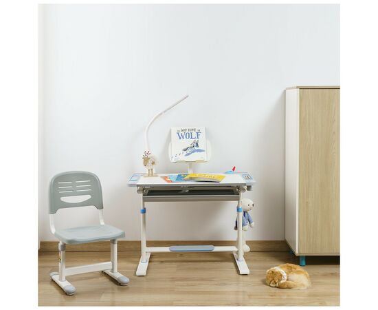 Парта со стулом FunDesk Littonia Blue, изображение 11 Парта со стулом FunDesk Littonia Blue, изображение 11