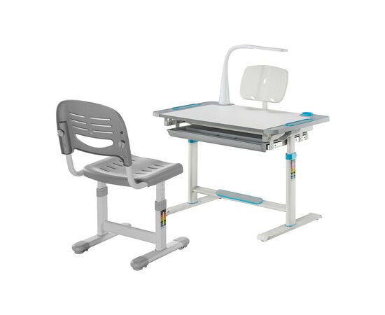 Парта со стулом FunDesk Littonia Blue, изображение 3 Парта со стулом FunDesk Littonia Blue, изображение 3