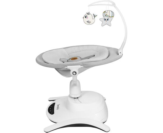 Кресло-качалка Lionelo Bella Grey Concrete (LO-BELLA GREY CONCRETE), изображение 10