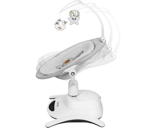 Кресло-качалка Lionelo Bella Grey Concrete (LO-BELLA GREY CONCRETE), изображение 11