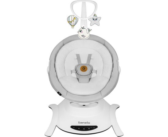 Кресло-качалка Lionelo Bella Grey Concrete (LO-BELLA GREY CONCRETE), изображение 2