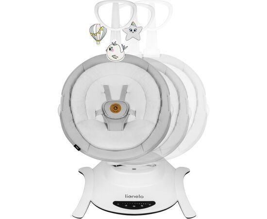 Кресло-качалка Lionelo Bella Grey Concrete (LO-BELLA GREY CONCRETE), изображение 6