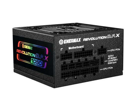 Блок питания Enermax 1050W REVOLUTION D.F.X (ERT1050EWT), изображение 3 Блок питания Enermax 1050W REVOLUTION D.F.X (ERT1050EWT), изображение 3