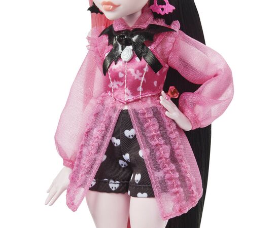 Кукла Monster High Монстро-классика Дракулора (HHK51), изображение 6 Кукла Monster High Монстро-классика Дракулора (HHK51), изображение 6