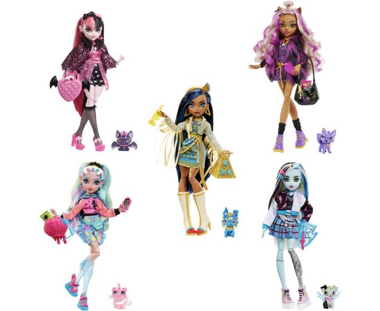 Кукла Monster High Монстро-классика Дракулора (HHK51), изображение 7 Кукла Monster High Монстро-классика Дракулора (HHK51), изображение 7
