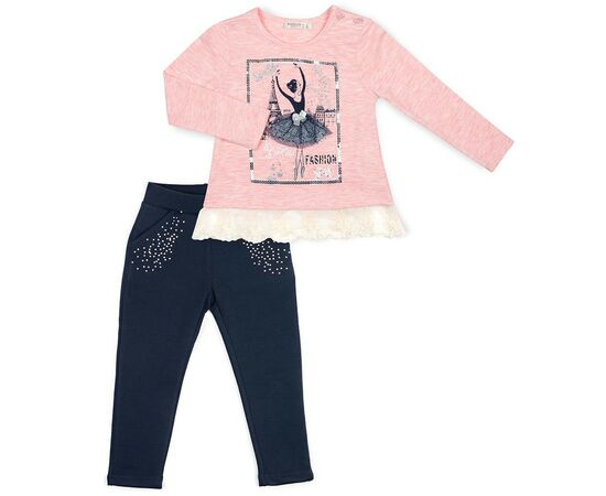 Набор детской одежды Breeze с балеринкой (10382-98G-pink)