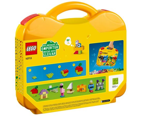 Конструктор LEGO Classic Ящик для творчества 213 деталей (10713), изображение 12 Конструктор LEGO Classic Ящик для творчества 213 деталей (10713), изображение 12