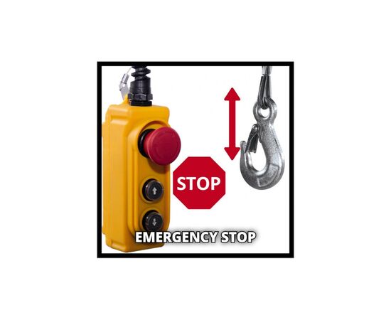 Лебедка Einhell тельфер TC-EH 1000 (2255160), изображение 6 Лебедка Einhell тельфер TC-EH 1000 (2255160), изображение 6